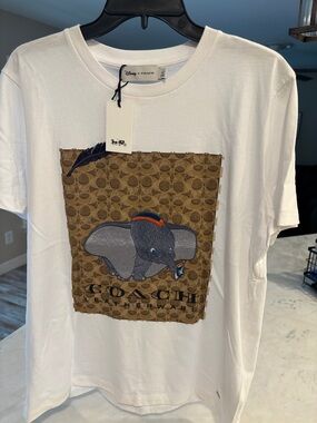 Disney X Coach Dumbo Signature T Shirt